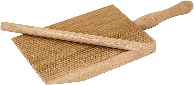Eppicotispai Quick Gnocchi Stripper and Paddle - Natural Beechwood Kitchen Tool - Image 2
