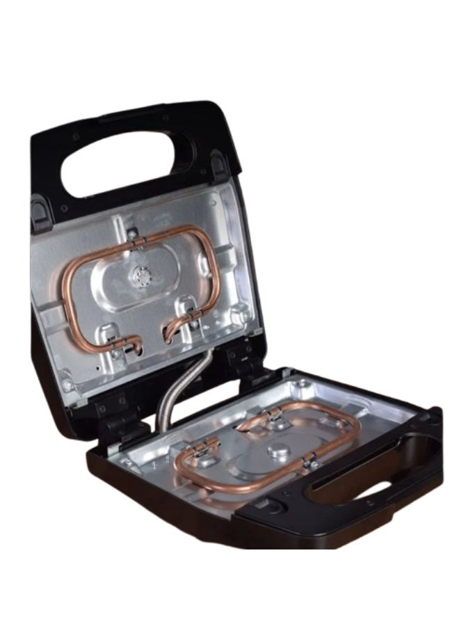 Hoffman's Appliance شواية كهربائية هوفمانز، 3 في 1، HM-3025 - أسود وفضي  - Image 3