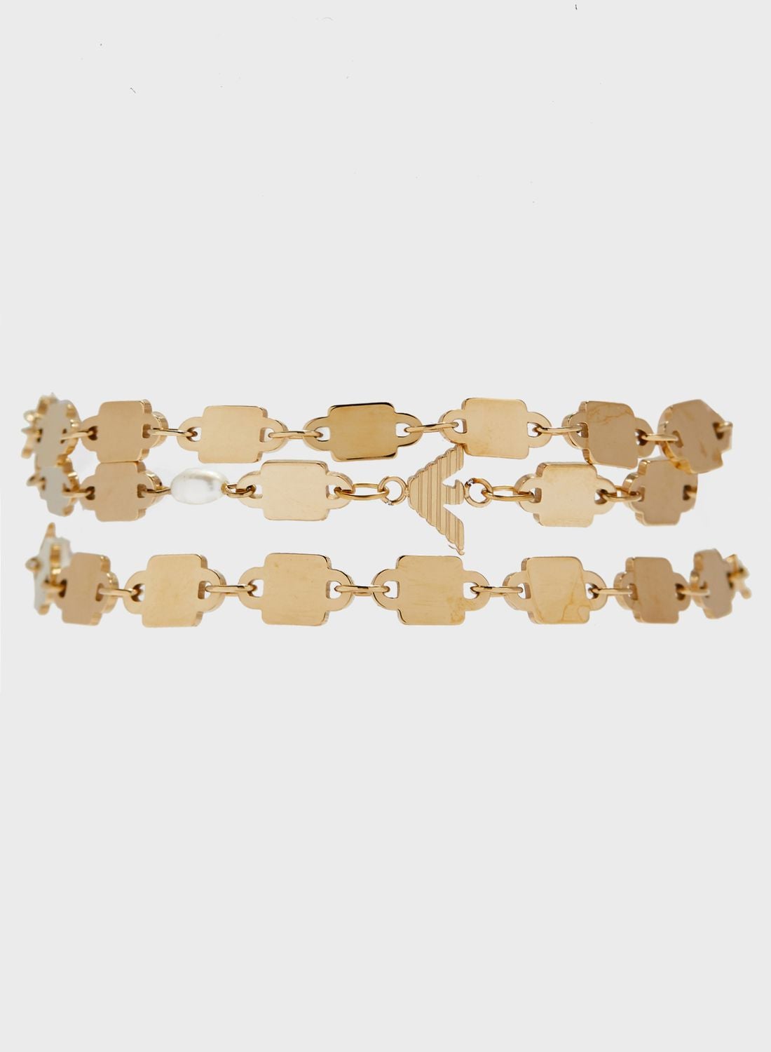 Buy Emporio Armani Gold EGS2703710 Multi Chain Bracelet for Women