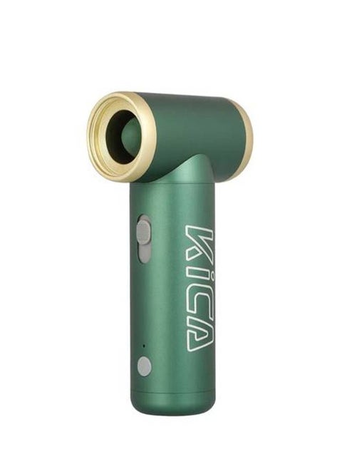 Jet Fan 2 Vacuum Kit / Adjustable Wind Speed / 101000RPM Brushless Motor / Aviation-Grade Aluminum Shell / Uses for Cleaning / Drying / Inflating & Dusting Hard-to-Reach Areas / Vacuum Accessories Included - Green