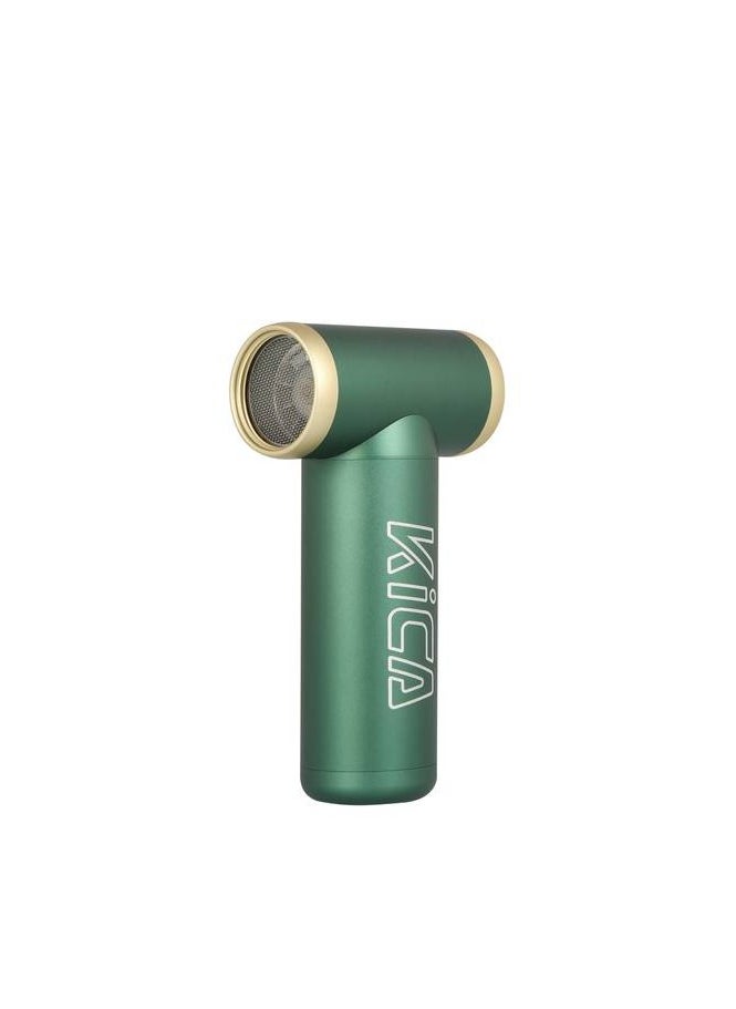 Jet Fan 2 Vacuum Kit / Adjustable Wind Speed / 101000RPM Brushless Motor / Aviation-Grade Aluminum Shell / Uses for Cleaning / Drying / Inflating & Dusting Hard-to-Reach Areas / Vacuum Accessories Included - Green