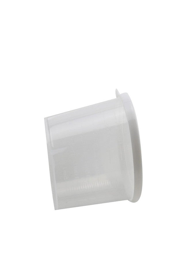 JCBIZ 12PCS 30ml Plastic Transparent Measuring Cups with Lid Liquid Container Medicine Measuring Measure Cups Clear Mixing Cup - Image 5
