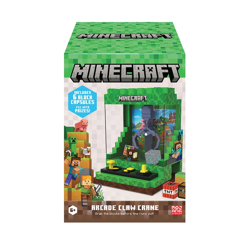 Minecraft Arcade Core Series Arcade Claw Crane Game - Image 1
