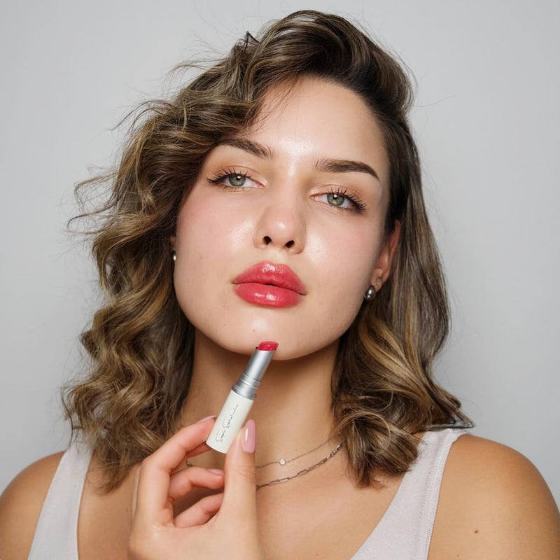 Simple Sophistication Natural Lip Balm - 100% Grass-fed Beef Tallow, Argan Oil, CoQ10, Astaxanthin, Hyaluronic Acid - Moisturizing, Organic - Made in USA (Cool Rose) - Image 3