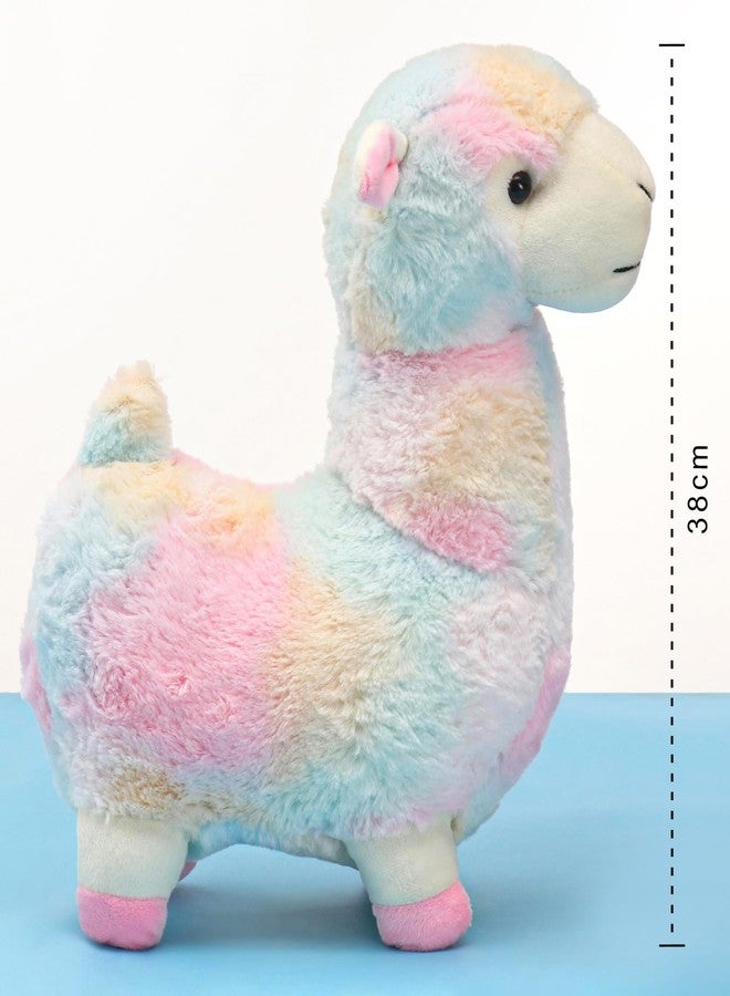 MABLE Llama Soft Toy | Cute Plush Stuffed Animal for Kids & Babies | Ultra-Soft Cuddle Toy for Boys & Girls | Ideal Gift for Birthdays & Nursery Decor | 38CM - Image 3