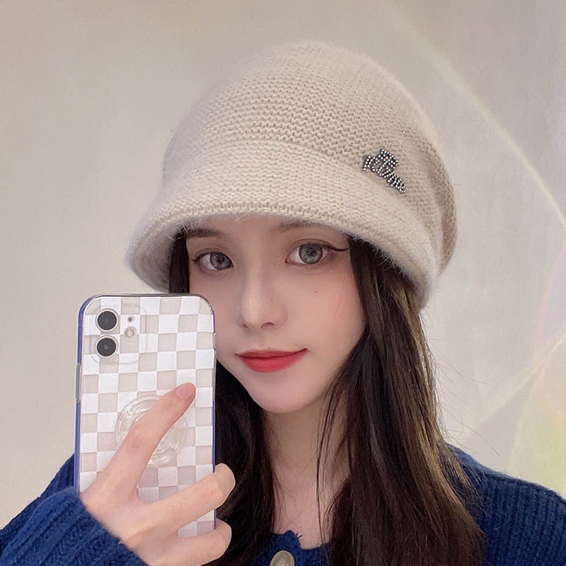 Knitted Beanie Hat for Men Women Winter Warm Skull Cap Solid Color High Quality Hipster Cap - Image 3