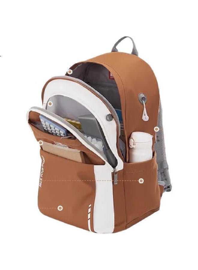 OIWAS Aihua Mochi Bag Backpack, New Large Capacity, For Middle And High School Students, Lightweight Travel Laptop Bag - Image 3