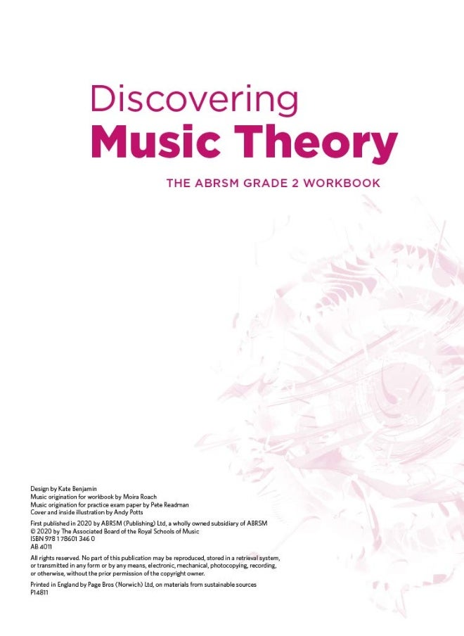 Discovering Music Theory, The ABRSM Grade 2 Workbook  - Image 2