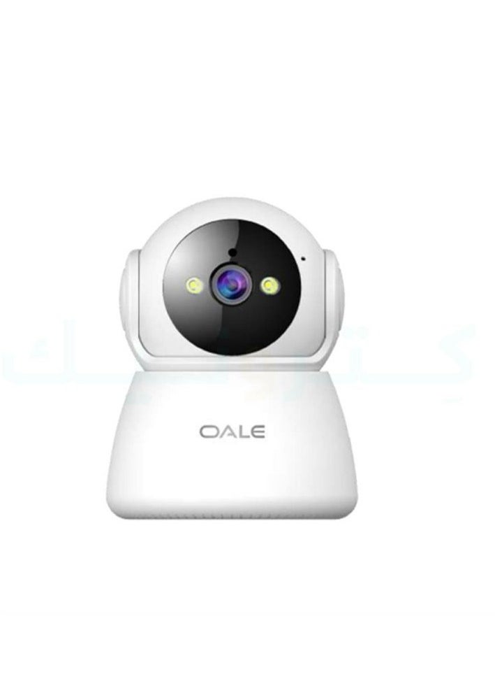 OALE OALE iHome 01+ WiFi Audio 1080P 360° Night Vision 2-LED Motion Detection Security Camera  - Image 1
