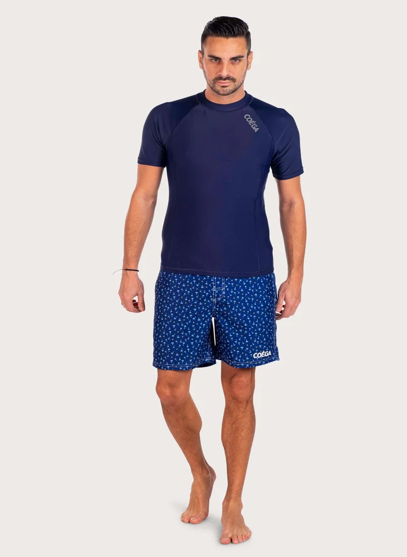 COEGA SUNWEAR COEGA Mens Boardshorts - Navy Tropical Palm
