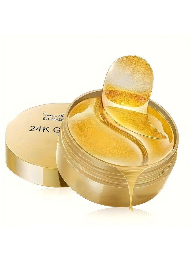 PRICHI Under Eye Patches for Dark Circles and Puffy Eyes,(24K Gold) Under Eye Masks Skin Care,Wrinkle Patches, Eye Mask,Hydrate, Moisturize and Brighten, Leaving You With Youthful Vitality 60Pcs - Image 1
