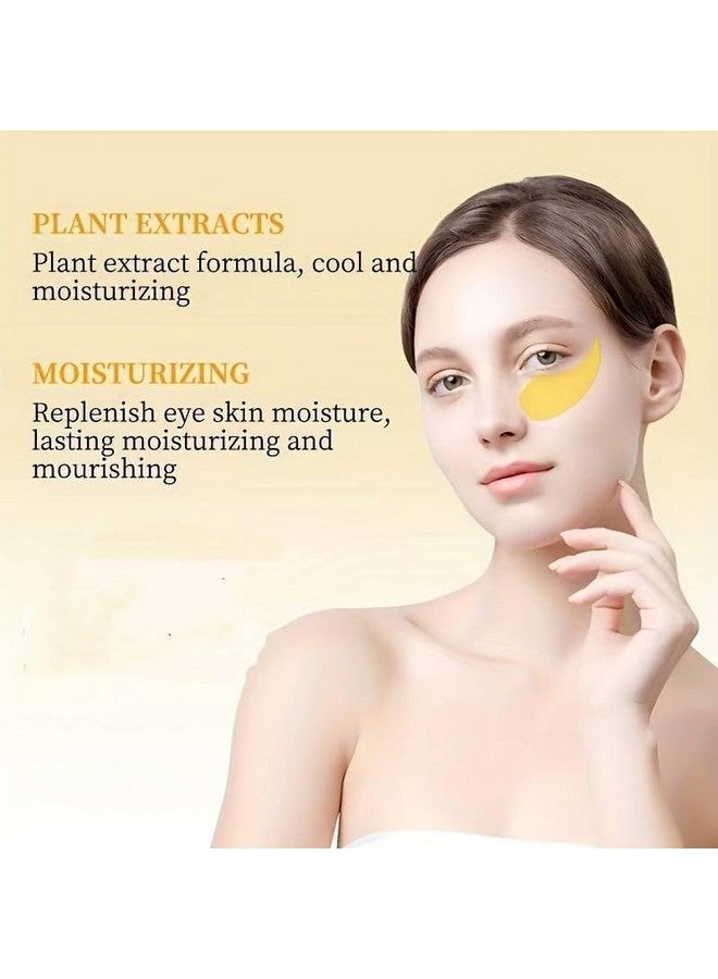 PRICHI Under Eye Patches for Dark Circles and Puffy Eyes,(24K Gold) Under Eye Masks Skin Care,Wrinkle Patches, Eye Mask,Hydrate, Moisturize and Brighten, Leaving You With Youthful Vitality 60Pcs - Image 4
