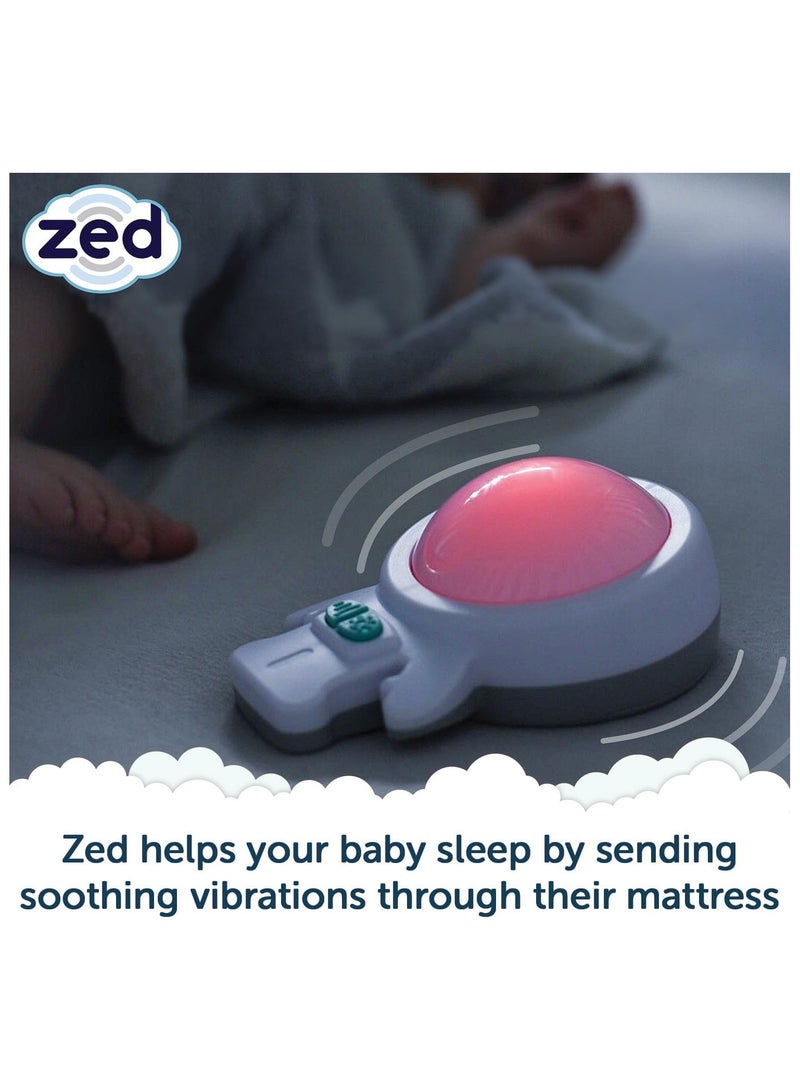 ROCKIT Zed by Rockit - Car Like Vibrations - Baby Sleep Aid - 6 Vibrating Modes and Soft Glow Night Light - Works on All Mattresses - Baby Soothing Machine - Helps Toddlers Sleep - Suitable from Birth - Image 2