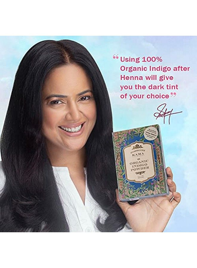 Kama Ayurveda مسحوق النيلي العضوي 100 جرام - Image 5