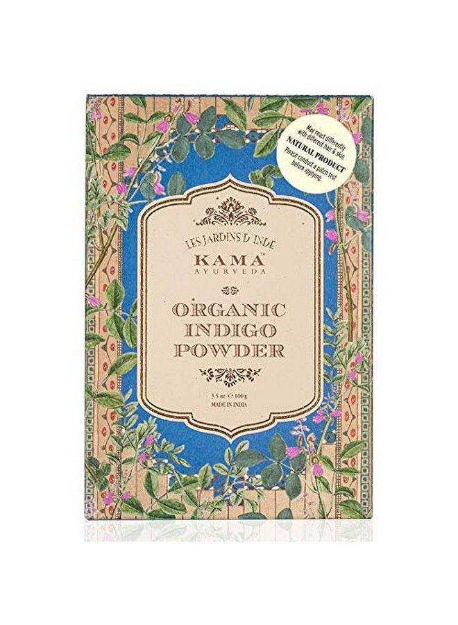 Kama Ayurveda مسحوق النيلي العضوي 100 جرام - Image 1