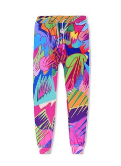 KUYING New One Piece Printed Legged Sports And Leisure Pants  - Image 1