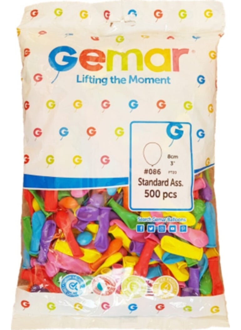 Gemar Balloon Water Balloon Mini Size 500 Pieces 
