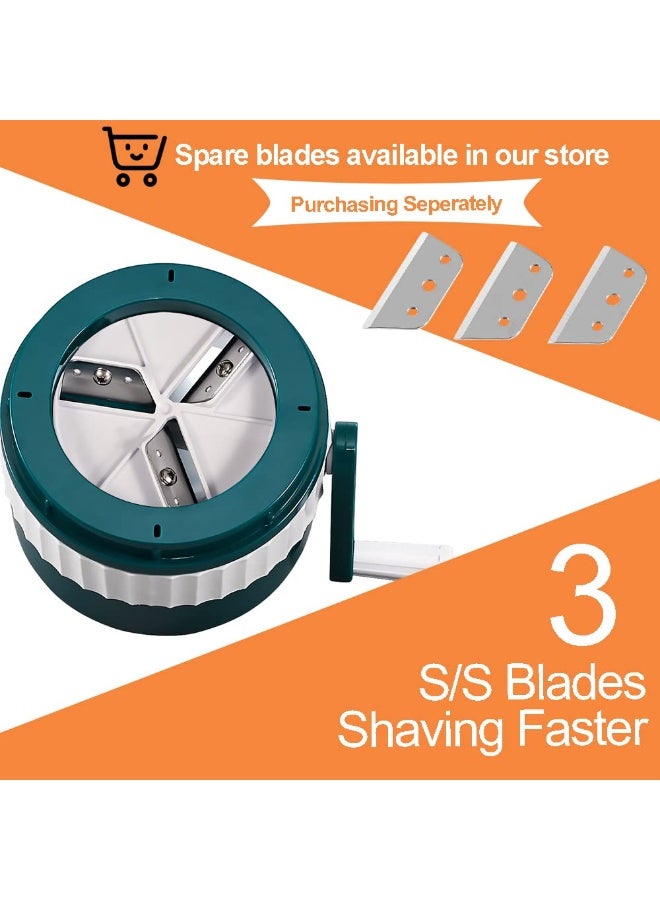 MANBA Ice Shaver and Snow Cone Machine - Premium Portable Ice Crusher and Shaved Ice Machine with Free Ice Cube Trays - BPA Free - Image 5