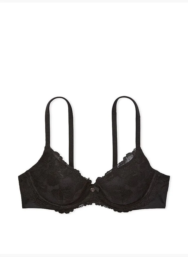 Victoria's Secret Lightly Lined Lace-Cup Demi Bra