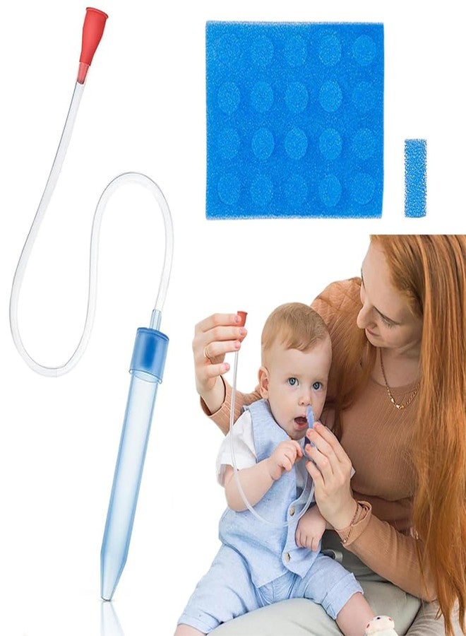 Hodaqe Baby Nasal Aspirator Mucus Sucker Nose Cleaner with 20 Clear Additional Filters - Image 1
