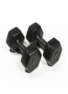Therapy Fitness PVC Hex Dumbbells - PAIR - 3KG  - Image 1