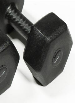 Therapy Fitness PVC Hex Dumbbells - PAIR - 3KG  - Image 4