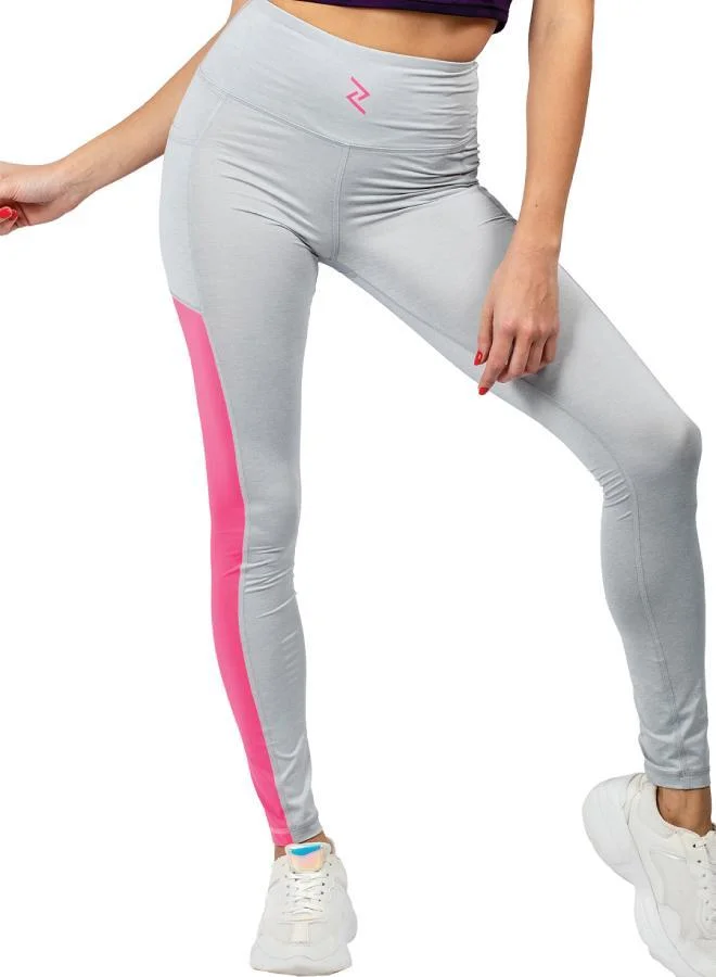 ZAECY Women's Mid-Rise Power Leggings