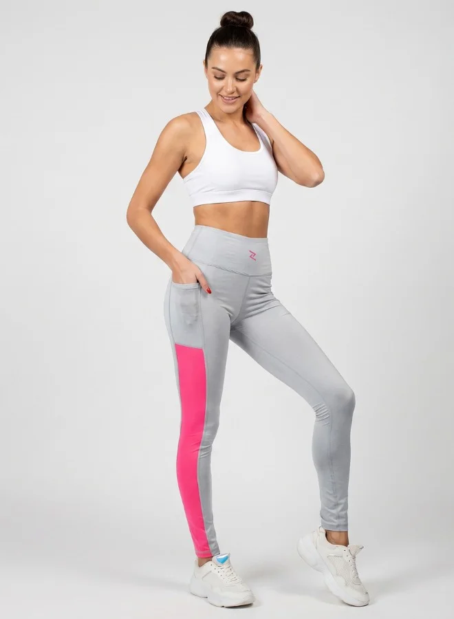 ZAECY Women's Mid-Rise Power Leggings