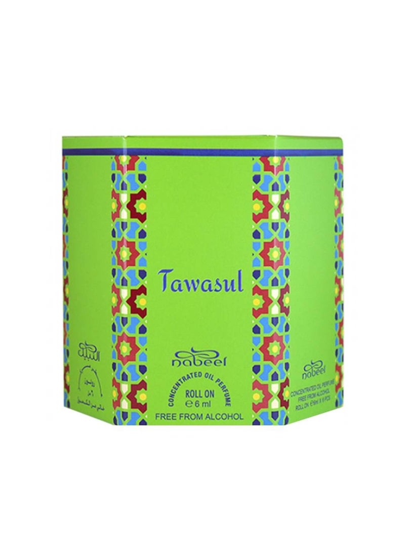 Nabeel 6 Pcs Nabeel Tawasul Alcohol Free Roll On Oil Perfume 6ML - Image 3