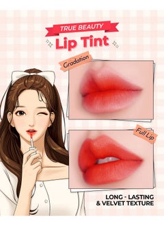 AMTS X True Beauty Makeup Edition Some Sweet Makeup 3 Set (7Colors Eyeshadows + Liquid Glitter + Lip Stain Tint) ; Matte Shimmer Pearls Shades, Highly Pigmented, Long Lasting Daily Makeup, Pink Gold Set  - Image 5