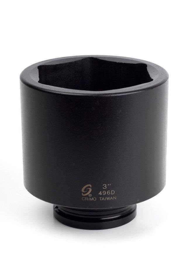 Sunex Tools أدوات SUNEX 496d مقبس تأثير عميق 3 بوصات بمحرك 3/4 بوصة - Image 1