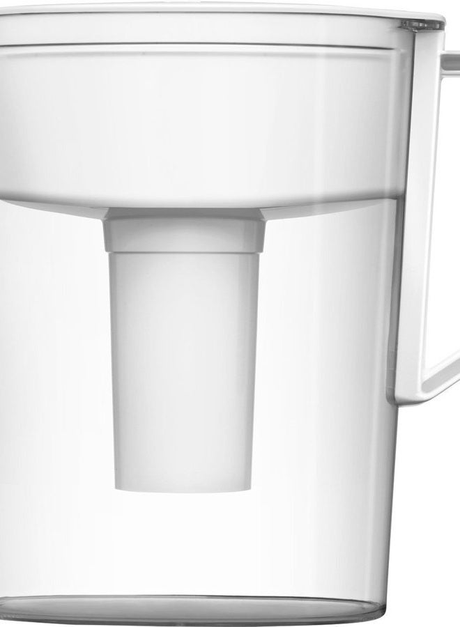 BRITA Water Pitcher, Slim, Capacity, Includes One Advanced Filter, White - 5 Cup Size - Image 3