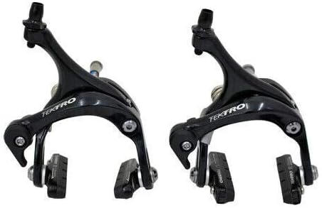 TEKTRO R526 Dual Pivot Caliper Brake Set for 28C Tire, Black - Image 1