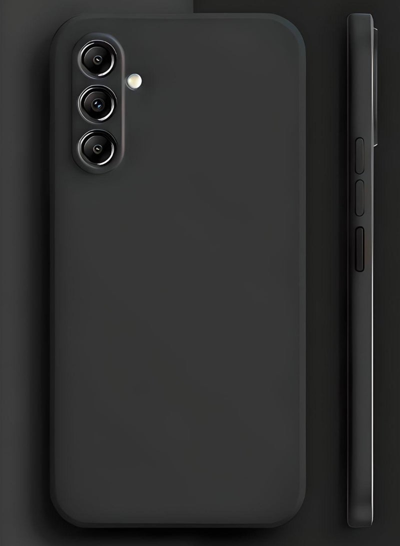 SARAOONT Samsung Galaxy A24 4G 3-Pack Matte Silicone Case Cover - Slim, Colorful, Good Grip (Black, Blue, Green - Image 5