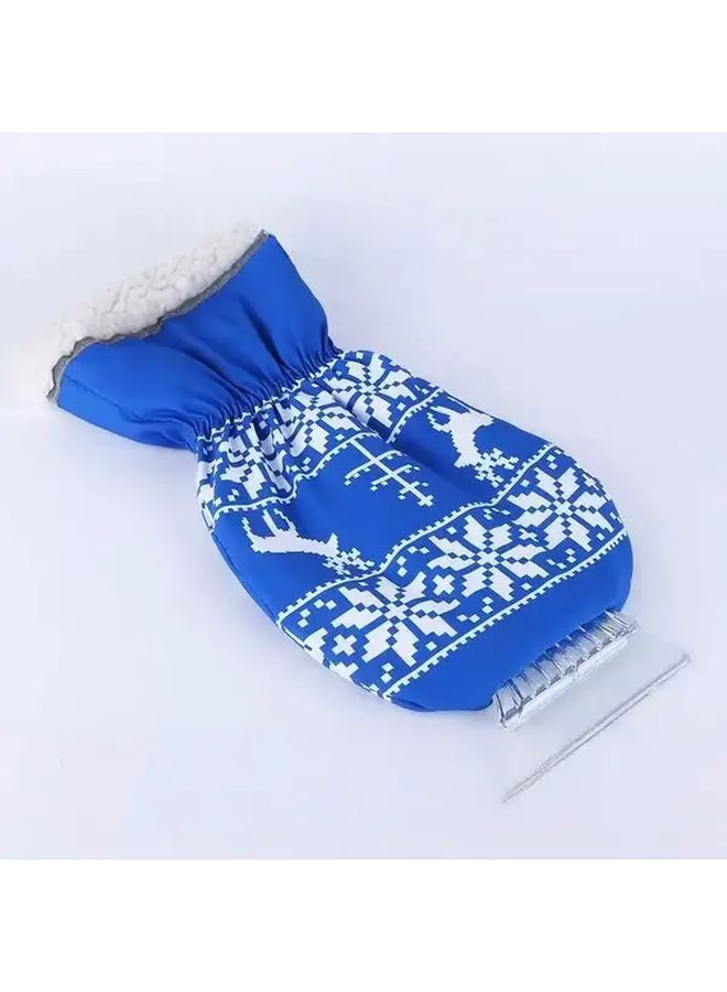 All In One Car Winter De Icer Snow Remover Kit With Warm Gloves And Ice Shovel - Image 1