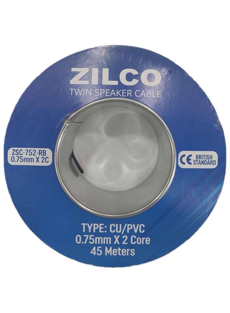 ZILCO 2-Core PVC Power Cable – ZPC‑752‑RB Premium Twin Cable for Reliable, Flexible, and Safe Power Connections - Image 3