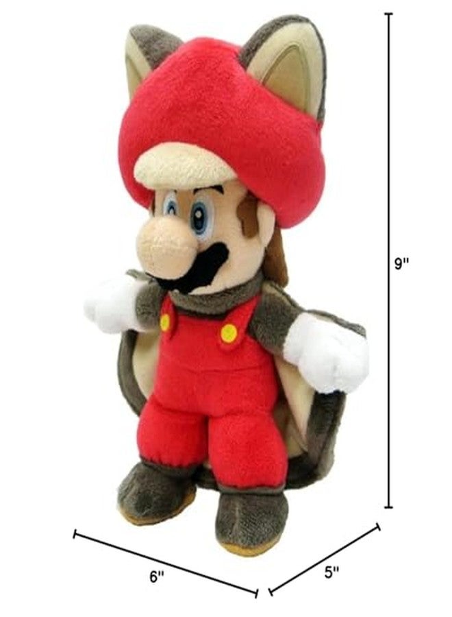 Little Buddy Toys Nintendo Flying Squirrel Mario 9" Plush - Image 3
