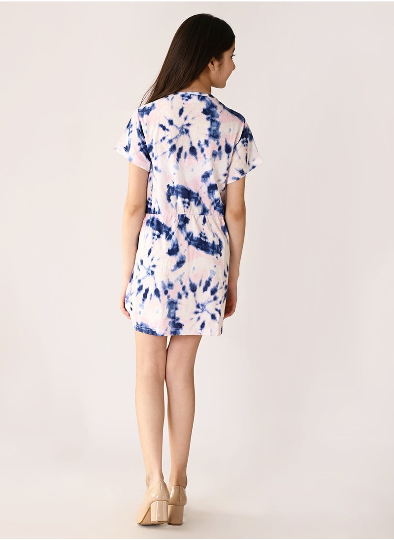 LILPICKS - White Blue Girls Wear Clothing set - Image 1