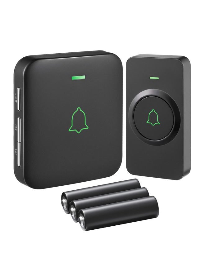 AVANTEK Doorbell Wireless Cordless with 1 Portable Receiver Battery Powered (Batteries Included), 1000ft Waterproof Door Bell, Door Chime kit with 52 Melodies, 5 Volume Levels CD Quality Sound, BA-11 - Image 1