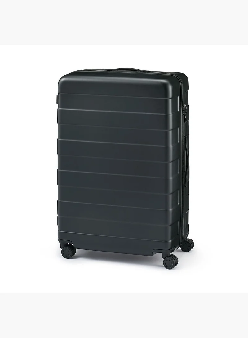 MUJI Hard Carry Bag with Stopper & Adjustable Carry Bar, 105 L Matt