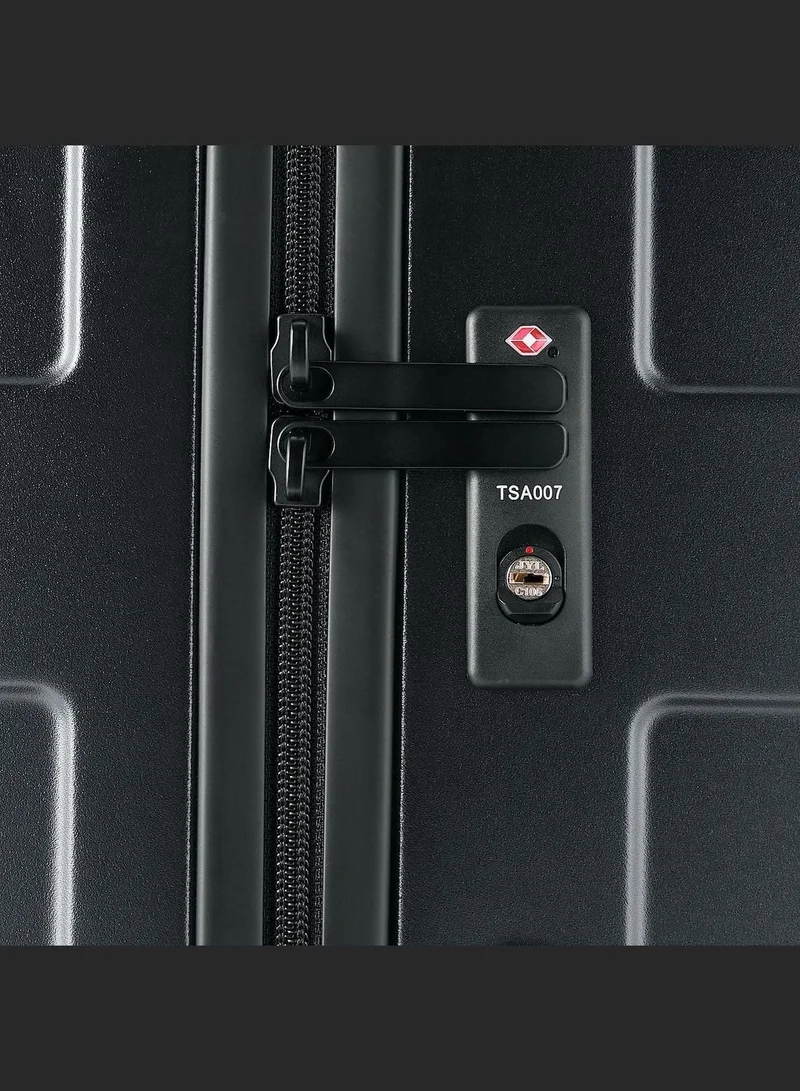 MUJI Hard Carry Bag with Stopper & Adjustable Carry Bar, 105 L Matt