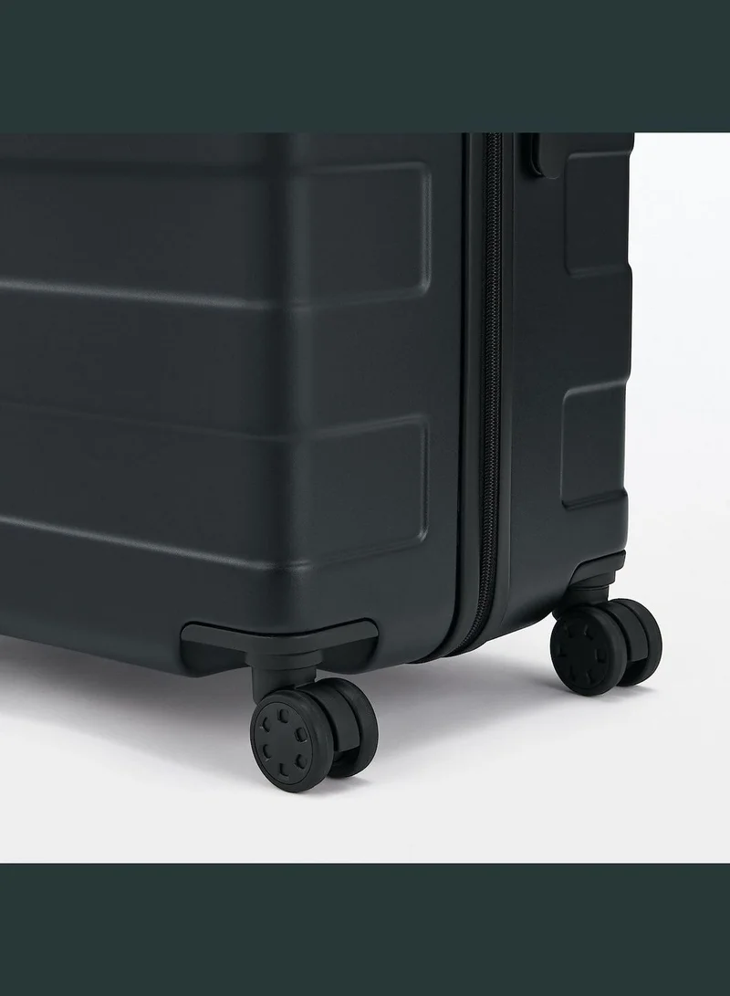 MUJI Hard Carry Bag with Stopper & Adjustable Carry Bar, 105 L Matt