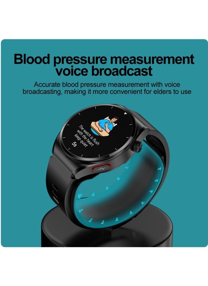 General - S22 smart watch air pump + balloon true blood pressure accurate voice broadcast ECG blood sugar uric acid - Image 1