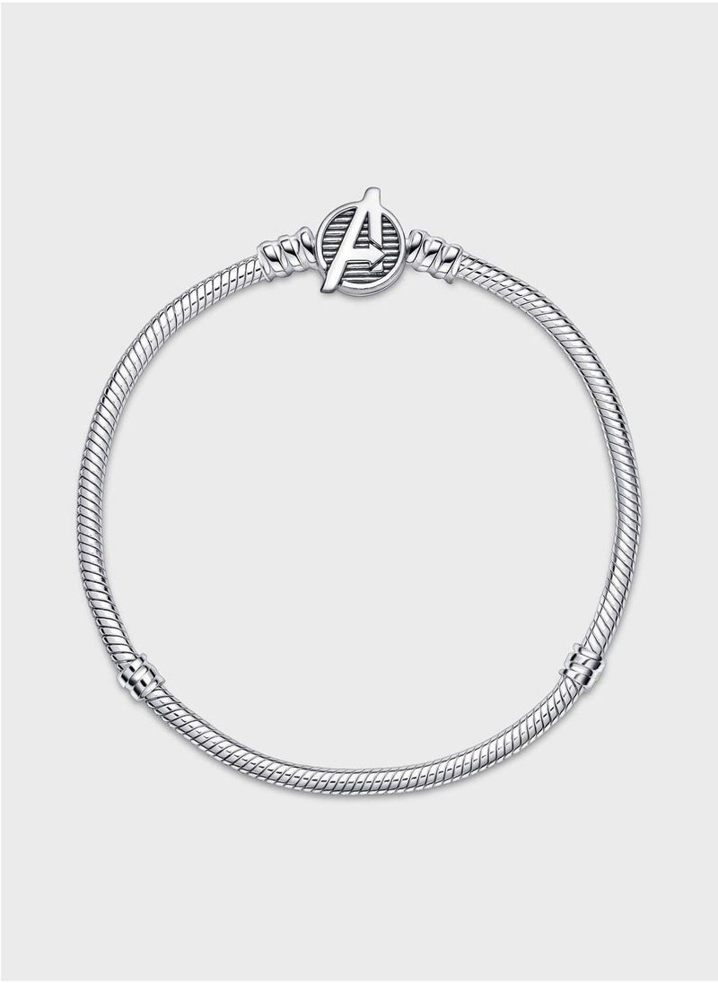 PANDORA Pandora Moments Marvel Avengers Logo Bracelet  - Image 3