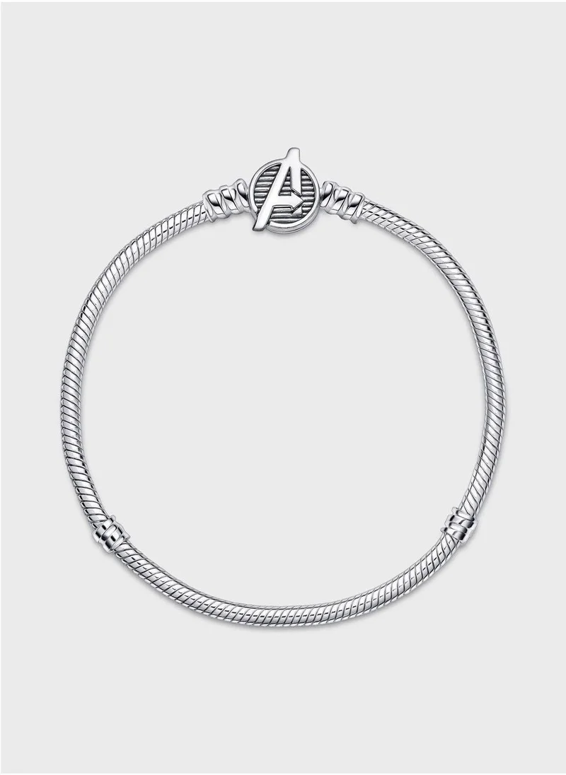 PANDORA Pandora Moments Marvel Avengers Logo Bracelet