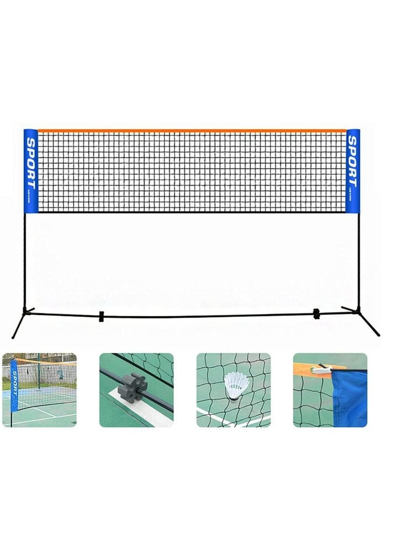 Generic Badminton Volleyball Tennis Net Set with Stand, Height Adjustable size 510cm - Image 4