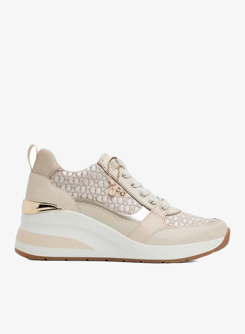 Caroteriel Ladies Multi Color Wedge Sneakers