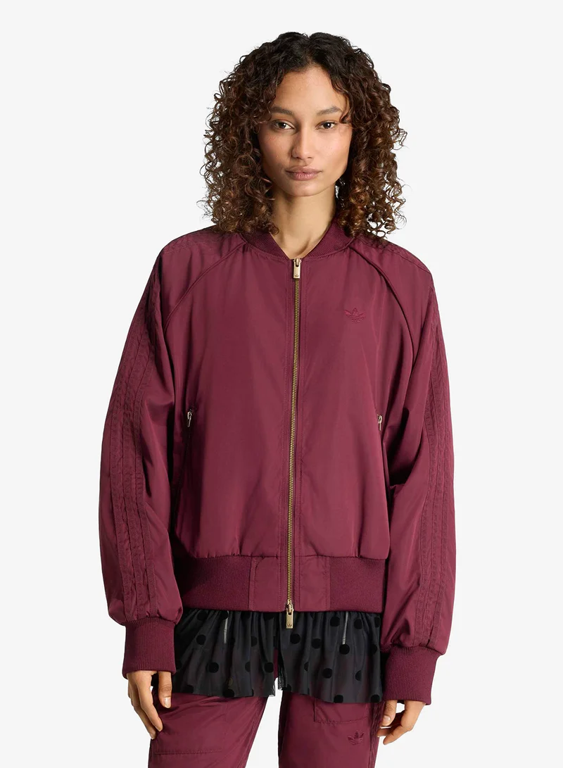 Layered Bomber Jacket