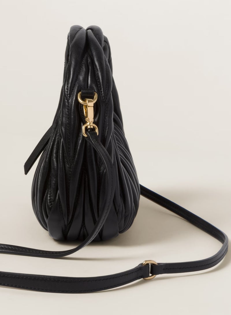 MIU MIU Wander nappa leather hobo Shoulder Bag  - Image 4