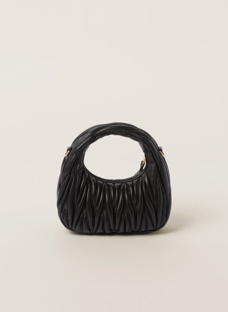 MIU MIU Wander nappa leather hobo Shoulder Bag  - Image 3